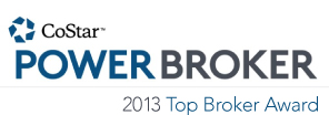 CoStar Power Broker, Top Broker Award 2013