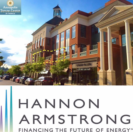 RCRE Completes New Lease at Annapolis Towne Centre with Hannon Armstrong (NYSE: HASI)