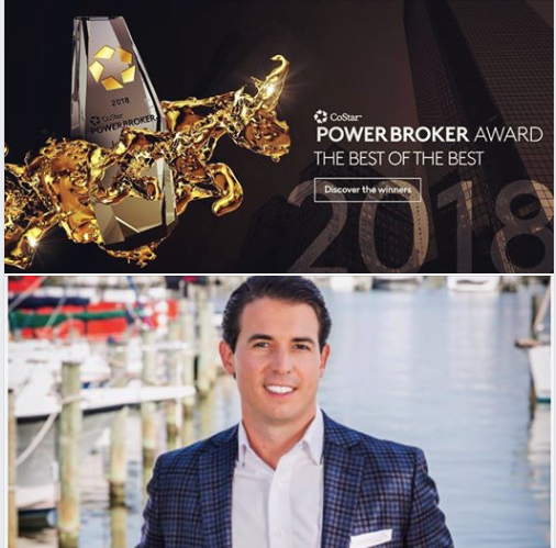 John Rosso honored by CoStar Group as 2018 Power Broker