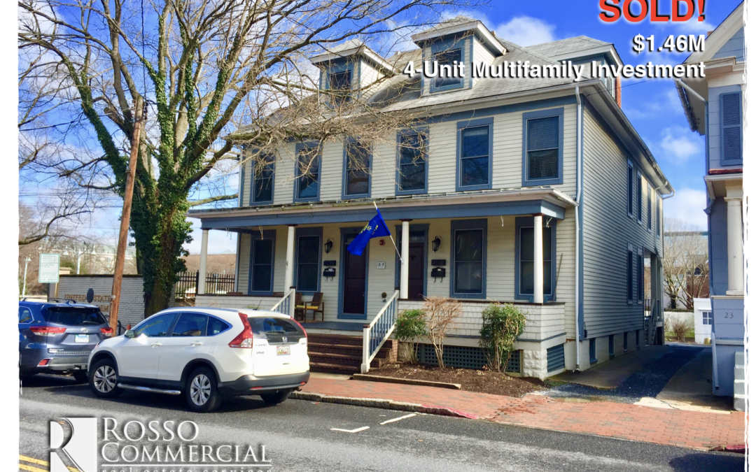 19-21 Randall St, 4-unit multifamily investment property, sells in Downtown Annapolis for $1.46M