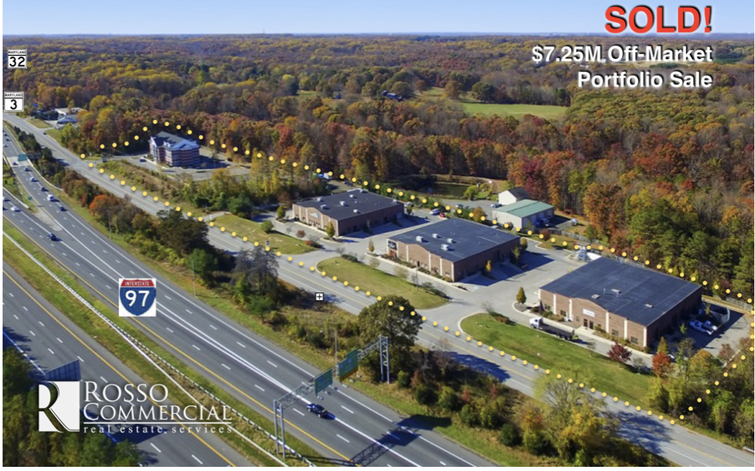 Rosso Commercial & JLL Co-broker 4-Building Portfolio Sale in Millersville MD for $7.25M