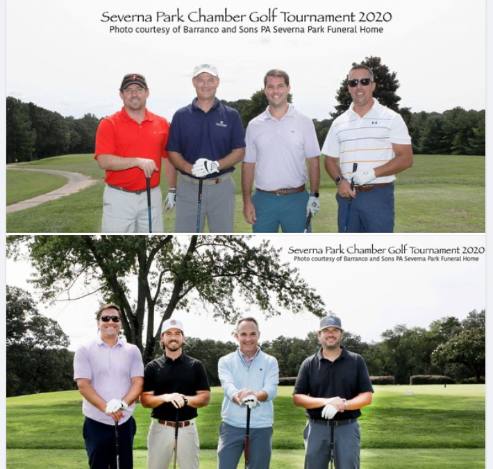 Team Building and Client Relationship Building at the Annual Severna Park & Arnold Chamber Golf Tourney!