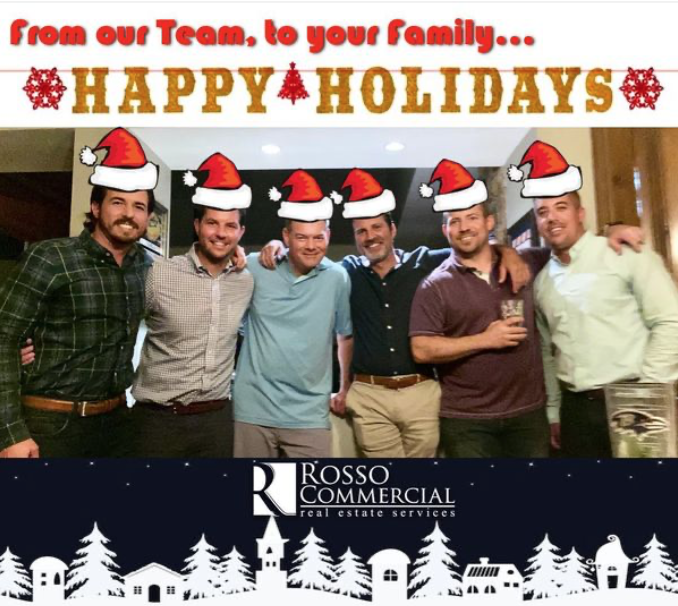 Happy Holidays from Rosso Commercial!!