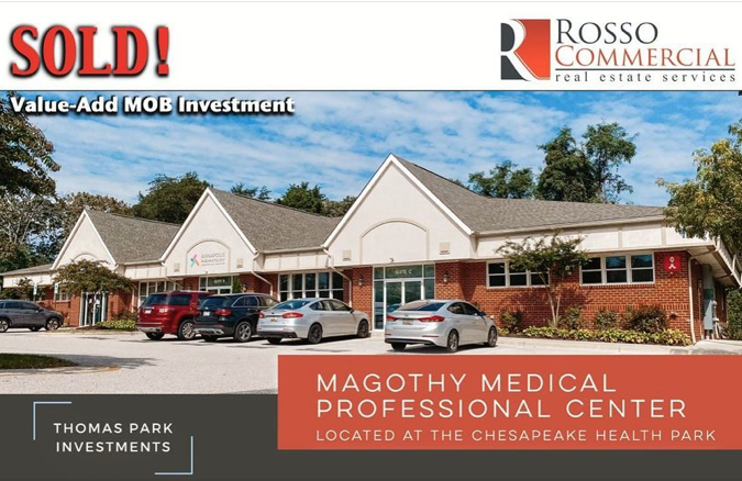 Thomas Park Investments acquires Magothy Medical Office Bldg. at Chesapeake Health Park in Pasadena