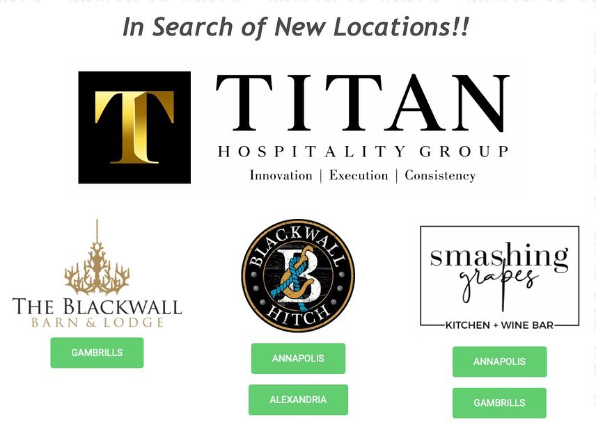 Titan Hospitality Group Seeking New Location Opportunities