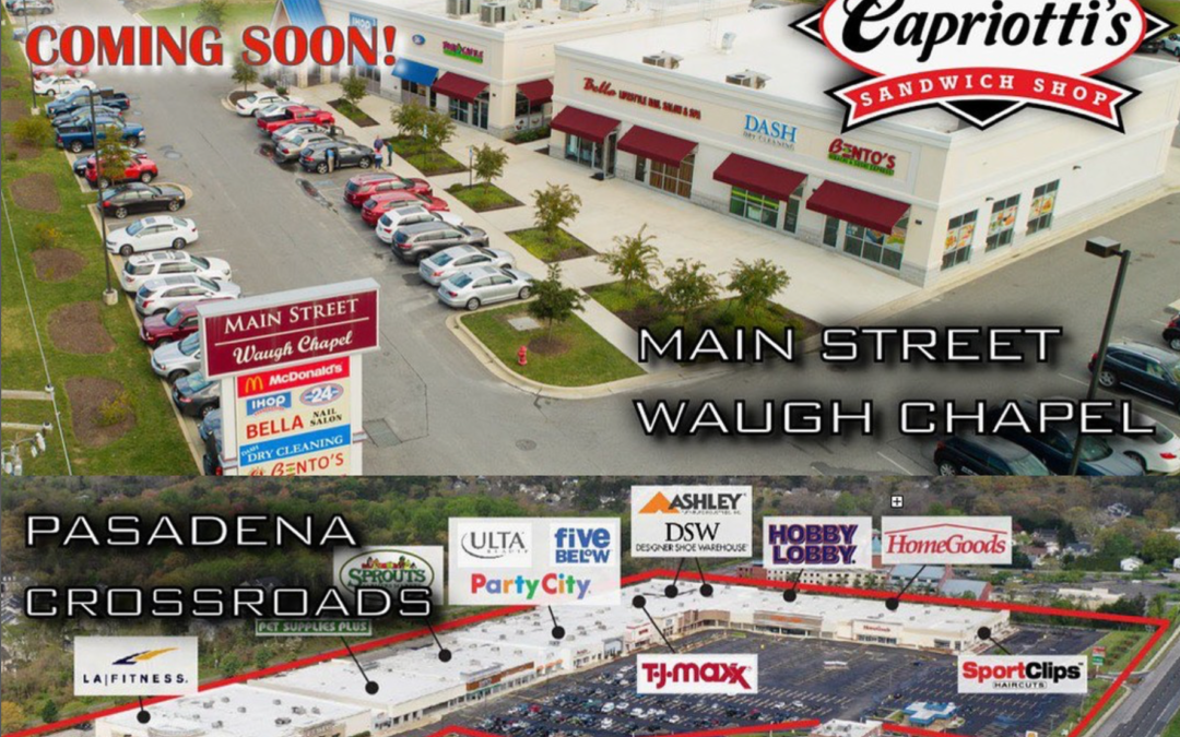 2 New Capriotti’s Locations!